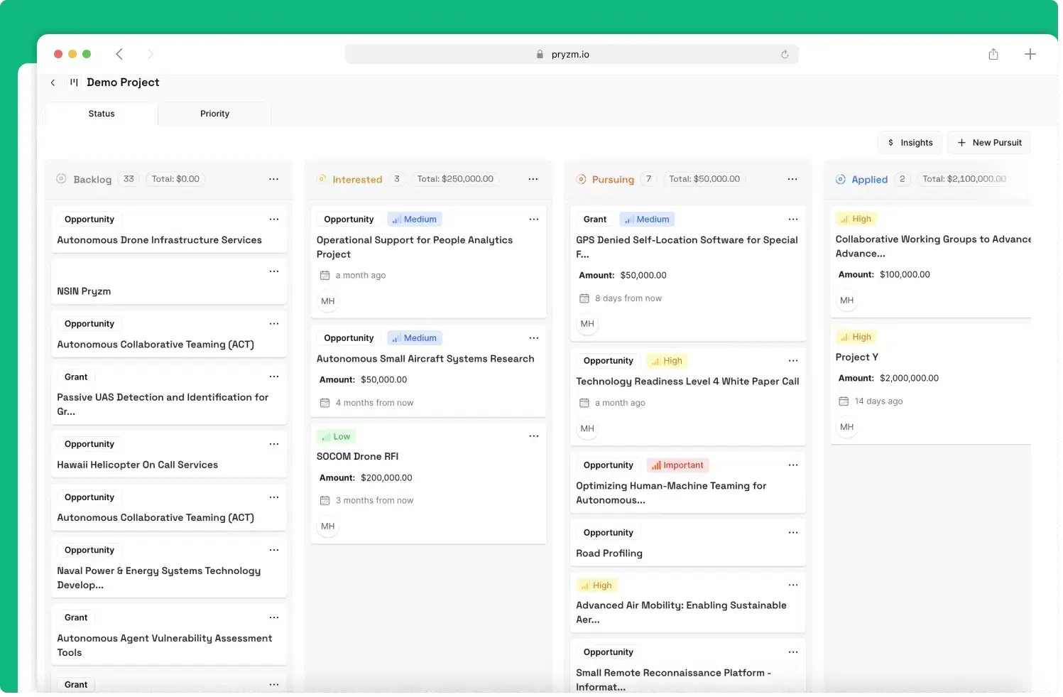 Kanban Board and Task Management